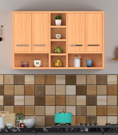 Spyder Group 4 Door Multipurpose Wall Mounted Cabinet with Open Shelf