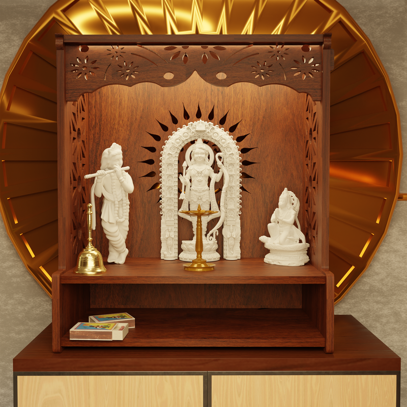 Wall Mounted Home Temple