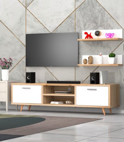 Elegant Wall Mounted TV Unit