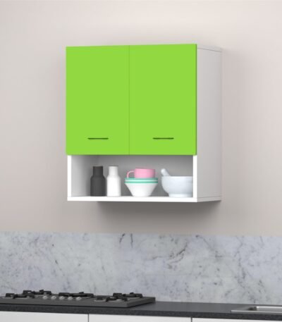 Cabinet with Open Shelf